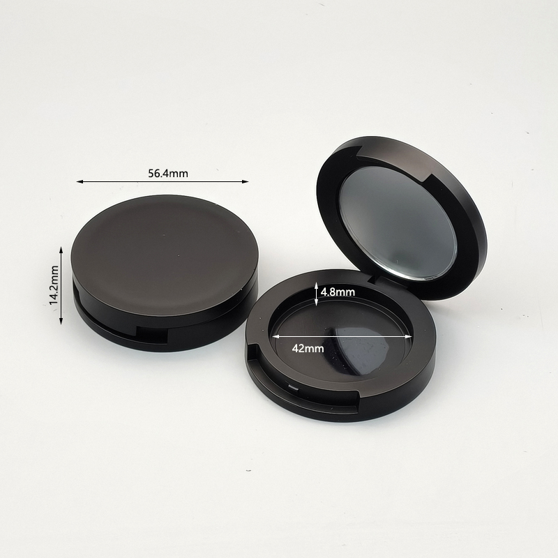42mm inner diameter round mirror-mounted matte black highlight box