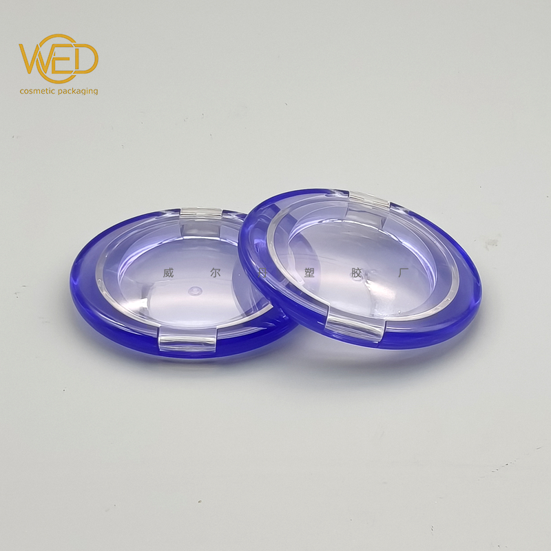 42mm inner diameter oval transparent round blush highlighter box concealer deodorant empty box