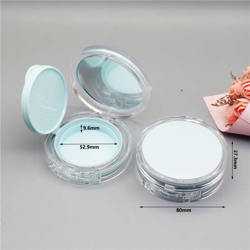 15g transparent square air cushion box