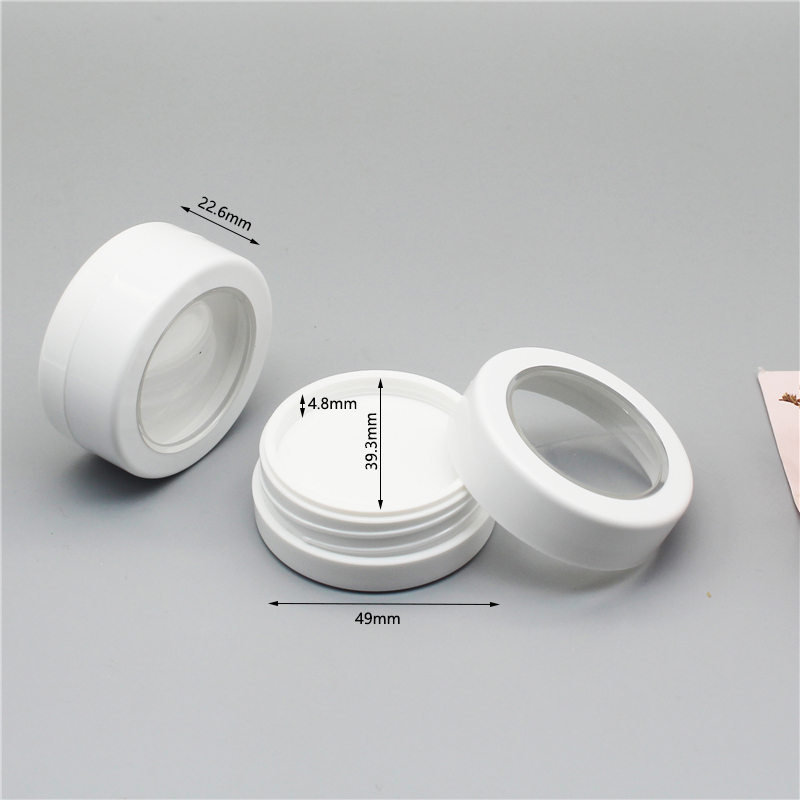 39.5mm inner diameter round skylight lid cream bottle blush box
