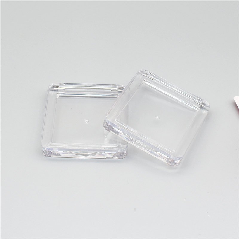 Square single frame blush highlighter box