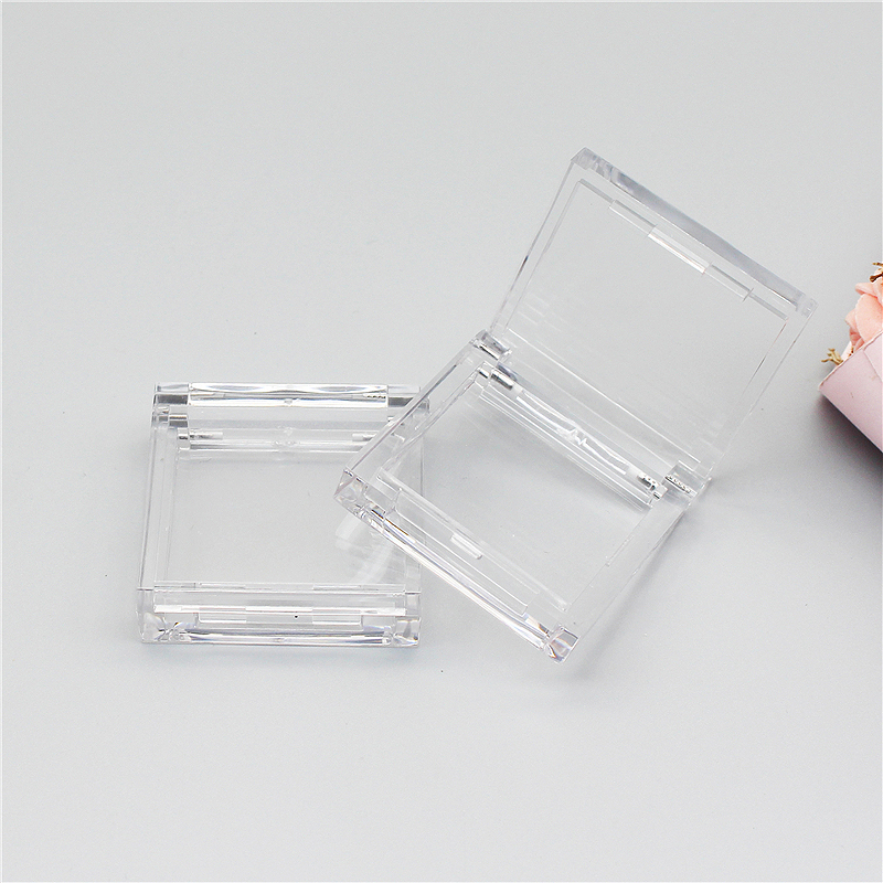 Square monochrome eye shadow box