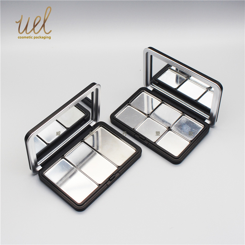 Magnetic eye shadow box