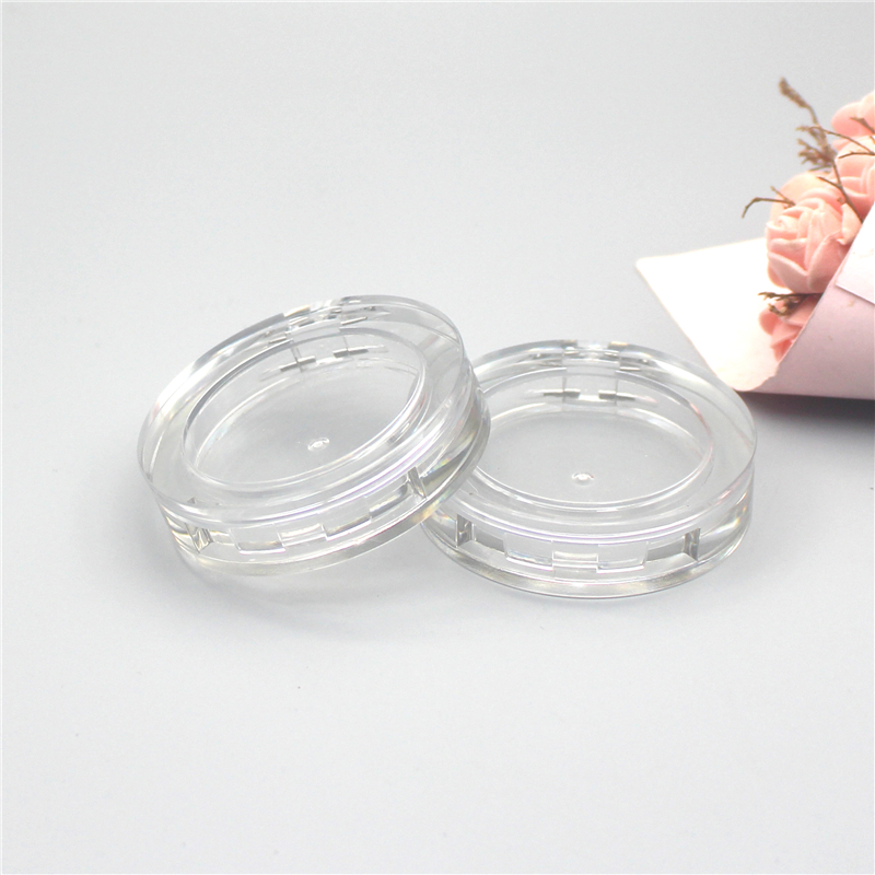 42mm inner diameter round transparent blush box