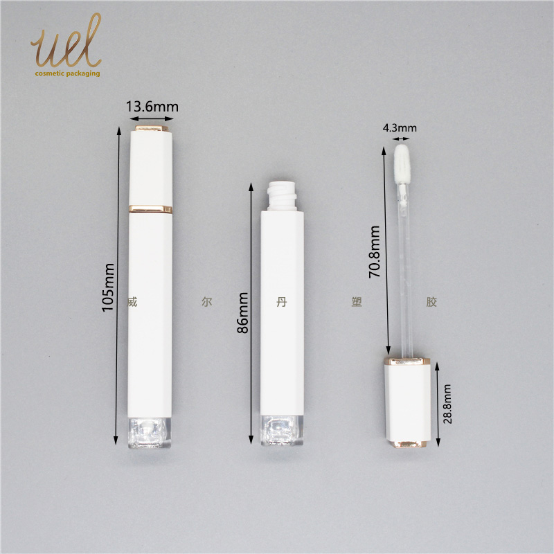 4ml square lip gloss tube